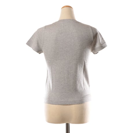 エクストリームカシミヤ extreme cashmere x n292 americaTシャツ コットンカシミア グレー