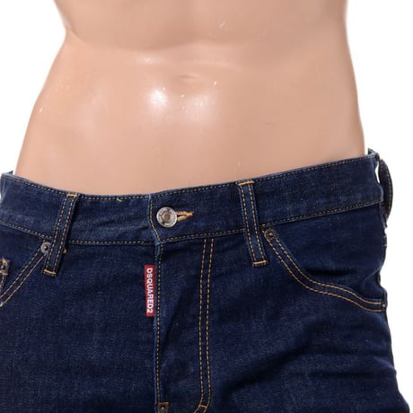 ディースクエアード Dsquared2 クールガイジーンズ コットンストレッチ ブルー