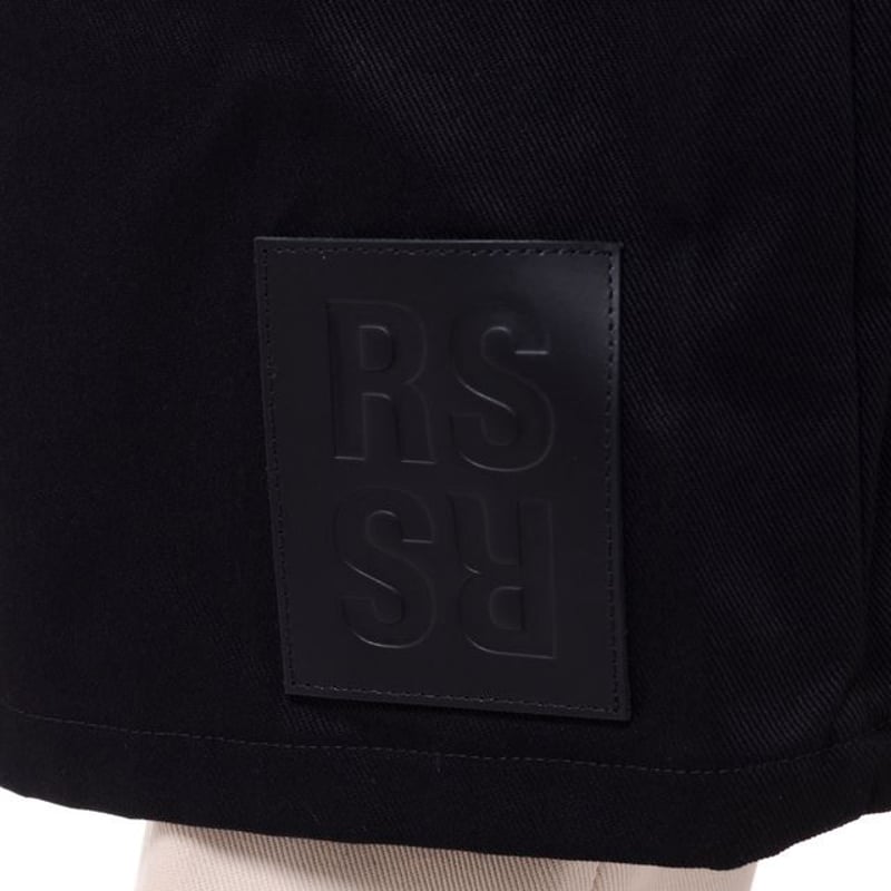 RAF SIMONS ラフシモンズ デニムラボコート コットン ブラック RAF SIMONS ラフシモンズ デニムラボコート コットン ブラック