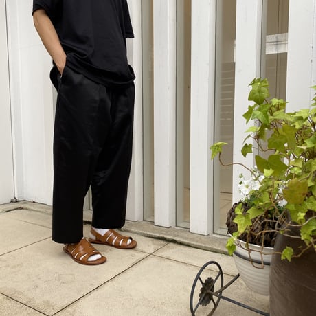 JAKE BELFORT RELAX FIT PANTS [BLACK]