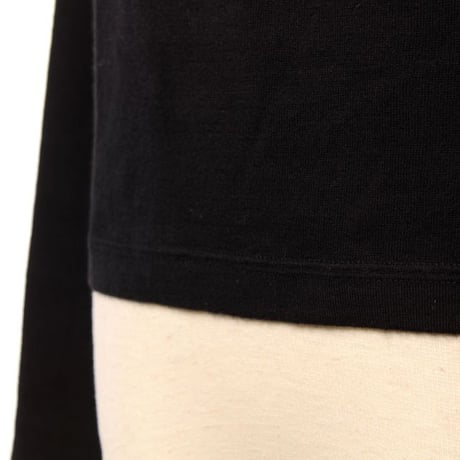 エクストリームカシミヤ extreme cashmere x n°451 lisa 長袖トップス コットンカシミヤ ブラック 正規取扱