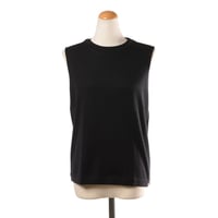 エクストリームカシミヤ extreme cashmere x n°421 player タンクトップ コットンカシミヤ ブラック