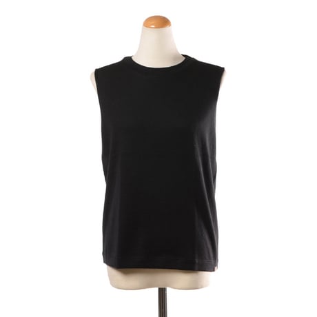 エクストリームカシミヤ extreme cashmere x n°421 player タンクトップ コットンカシミヤ ブラック 正規取扱
