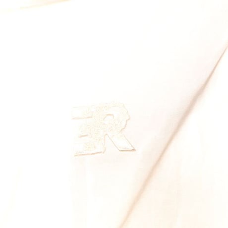 エルマノシェルビーノ ermanno scervino ノースリブラウス 麻 ホワイト