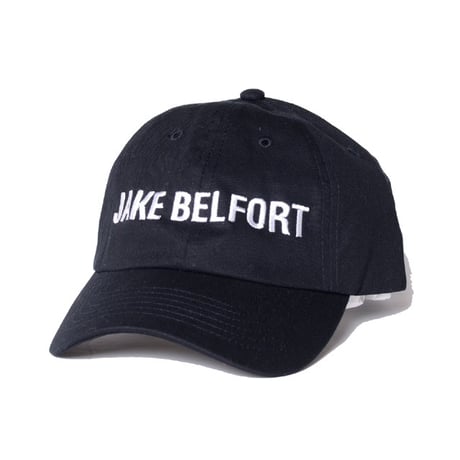 ジェイクベルフォート JAKE BELFORT ブランドロゴキャップ コットン エンブロイダリー ブラック