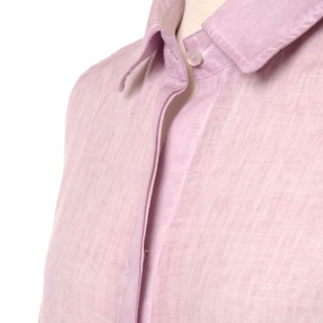 インポートブランド import brand プルマナック PLOUMANAC'H ロングブラウス リネン ライトピンク