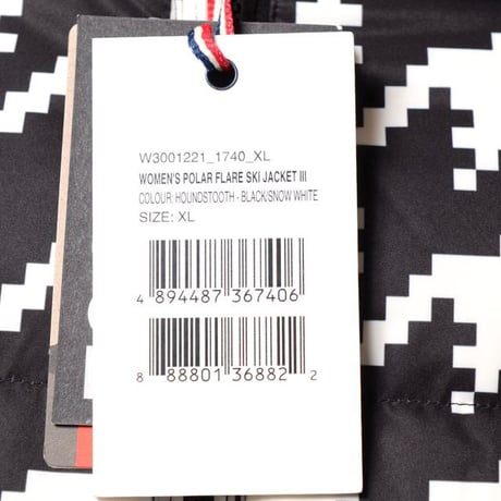 インポートブランド import brand パーフェクトモーメント PERFECT MOMENT 千鳥格子スキージャケット ポリエステル ブラック