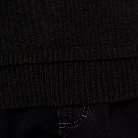メゾン マルジェラ Maison Margiela エルボーパッチセーター ダークグリーン