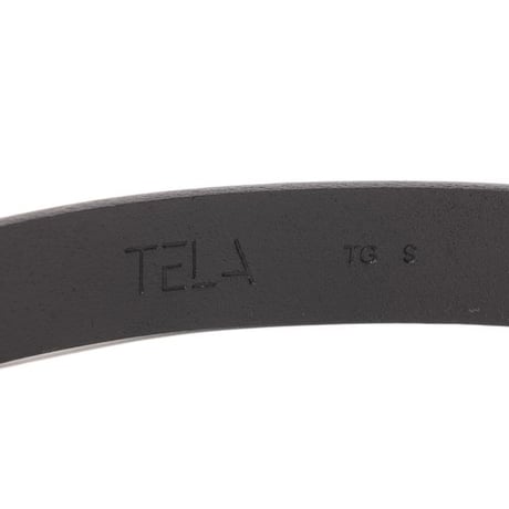 テラ TELA ベルト 牛革 ブラック ブラックレザーベルト  イタリア製 レディース 正規取扱