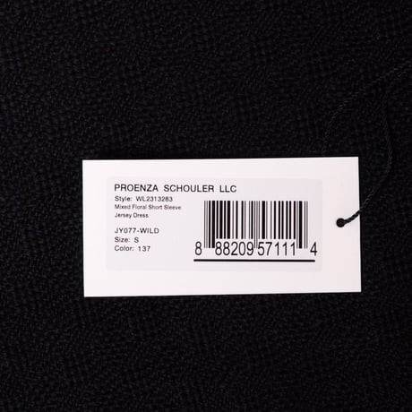 プロエンザスクーラー Proenza Schouler ジャージードレス レーヨンストレッチ フラワープリント