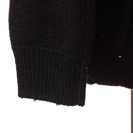 ブルネロクチネリ Brunello Cucinelli Vネック長袖セーター カシミアシルクニット ブラック