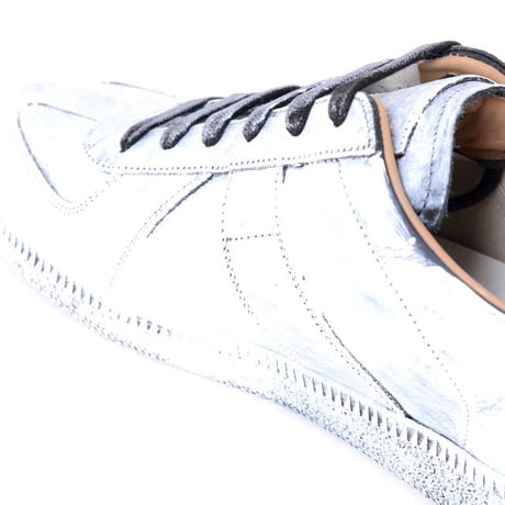 メゾン マルジェラ Maison Margiela Replica Low Top 牛革 ホワイト