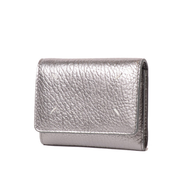 メゾン マルジェラ Maison Margiela 財布 メタリックグレー