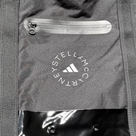 ステラマッカートニー stella mccartney アディダス adidas トートバッグ ポリエステル ブラック 正規取扱