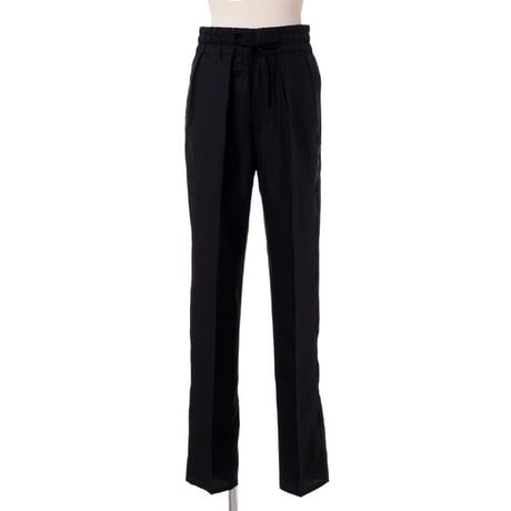 イザベルマラン ISABEL MARANT ハイウエストゴムパンツ 再生繊維 フェデックブラック