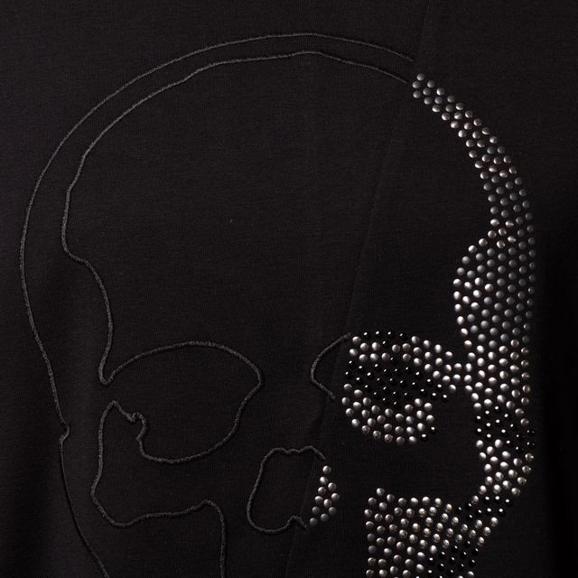 ルシアンペラフィネ Lucien Pellat Finet スカル半袖Tシャツ コットン