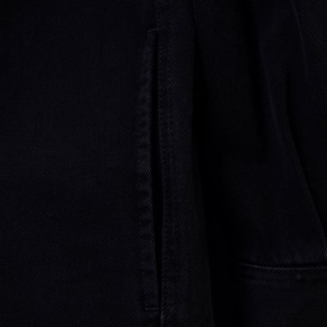 エムエムシックス メゾンマルジェラ MM6 MAISON MARGIELA オーバーデニムシャツ コットン ブラック