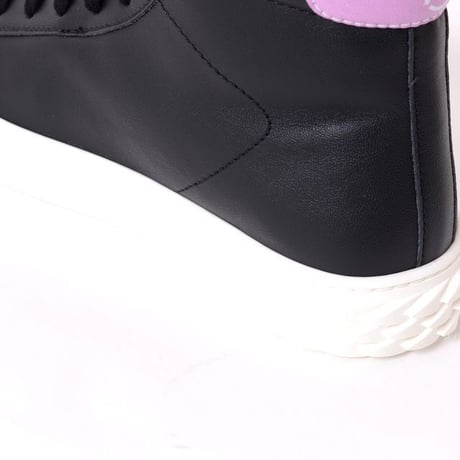 ジュゼッペザノッティ GIUSEPPE ZANOTTI ハイカットスニーカー エコファブリック ブラック