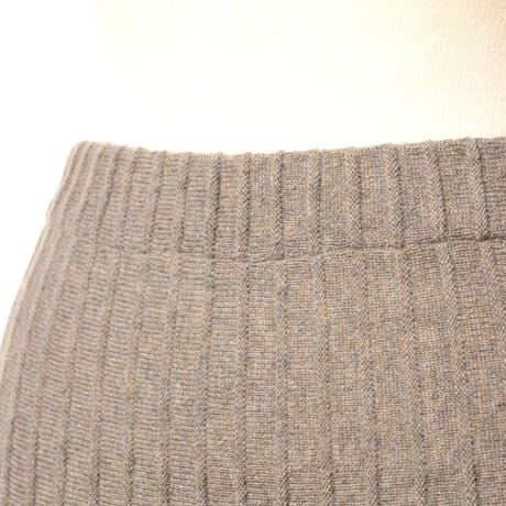 インポートブランド import brand HAWICO Scotland（ホイコ スコットランド）フレアースカート カシミア モカ茶
