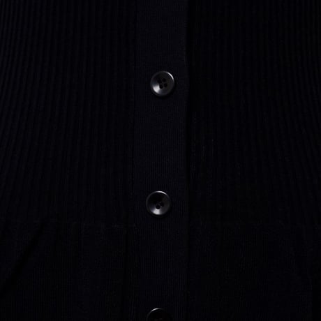 プロエンザスクーラー Proenza Schouler リブニットワンピース ジャージー ブラック