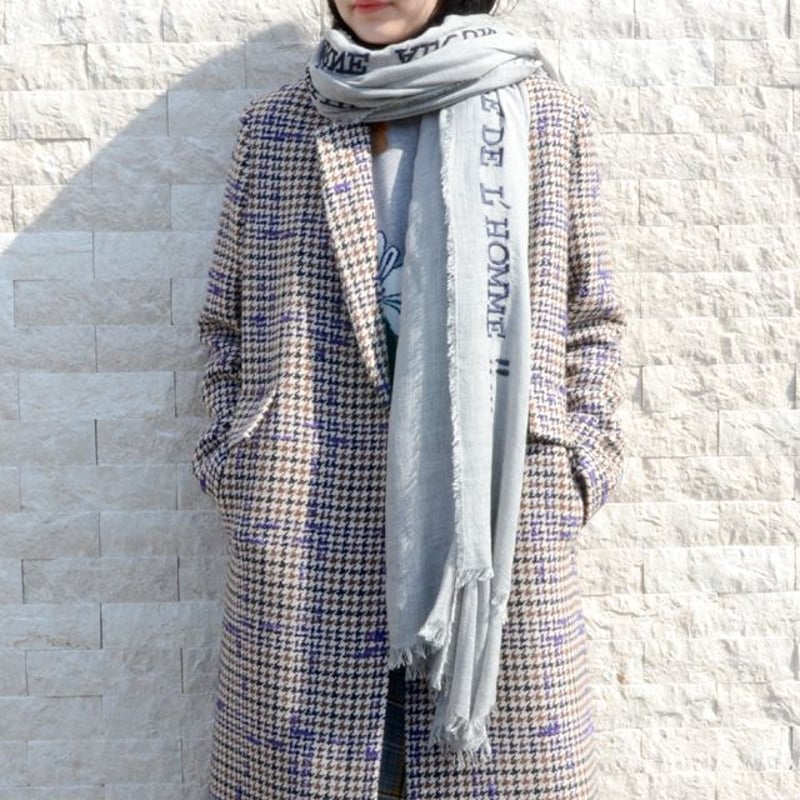 ファリエロサルティ Faliero Sarti Stupid大判ストール モダール