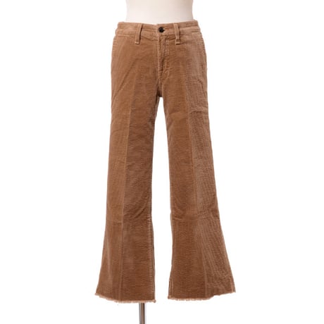 インポートブランド import brand SOS ブーツカットパンツ コーデュロイ キャメル