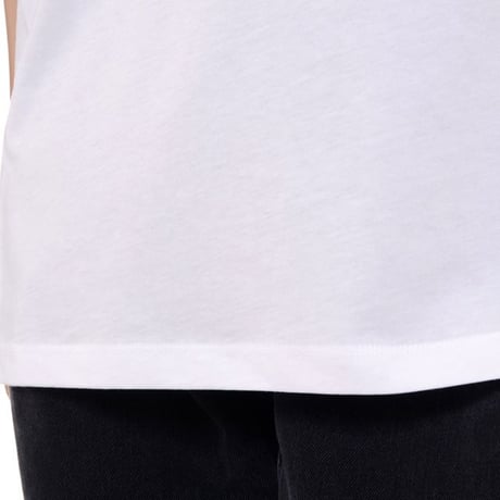 ラフシモンズ RAF SIMONS ソリタリィディスオーダー・ビッグフィットTシャツ コットン ホワイト
