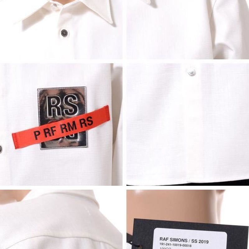 ラフシモンズ RAF SIMONS テープパッチキャリーオーバーデニム ラフシモンズ RAF SIMONS テープパッチキャリーオーバーデニム