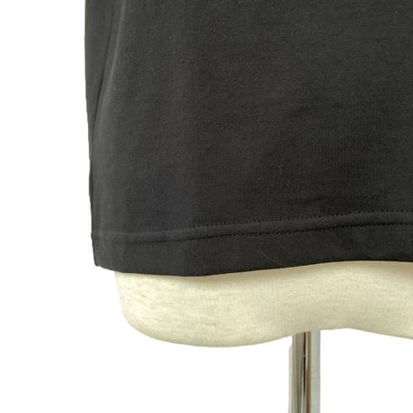 レキサミ rekisami チュール付きTシャツ コットン ブラック 正規取扱