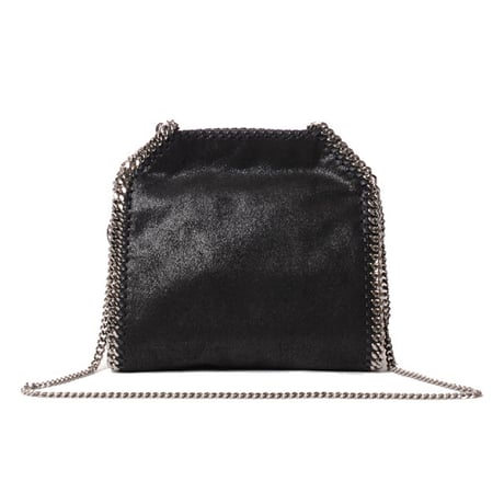 ステラマッカートニー stella mccartney ファラベラミニチェーンバッグ シャギーディア ブラック 正規取扱