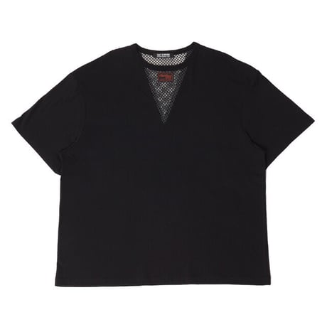 RAF SIMONS Vネック リネン 50 RAF SIMONS(ラフシモンズ) 半袖Tｼｬﾂ 221-M125 ホワイト サイズ L