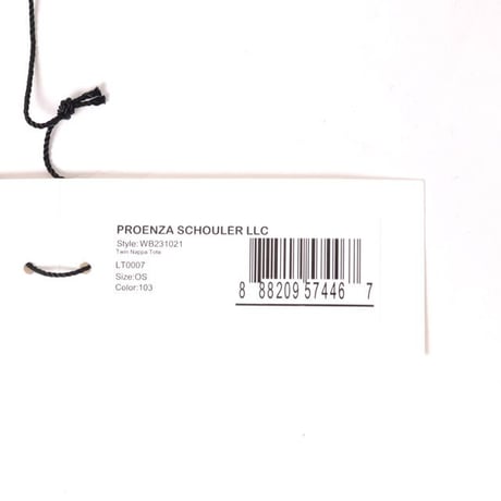 プロエンザスクーラー Proenza Schouler ツイントートバッグ ナッパーレザー アイボリー