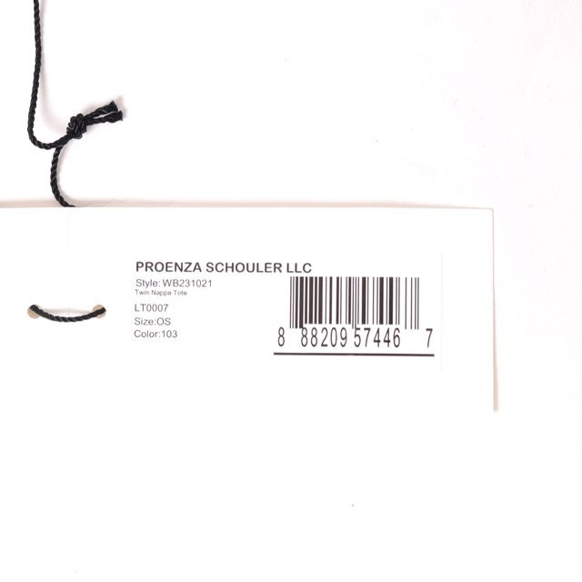 プロエンザスクーラー Proenza Schouler ツイントートバッグ ナッパー