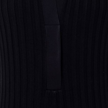 プロエンザスクーラー Proenza Schouler Vネック長袖ニットワンピース シルクカシミア ブラック