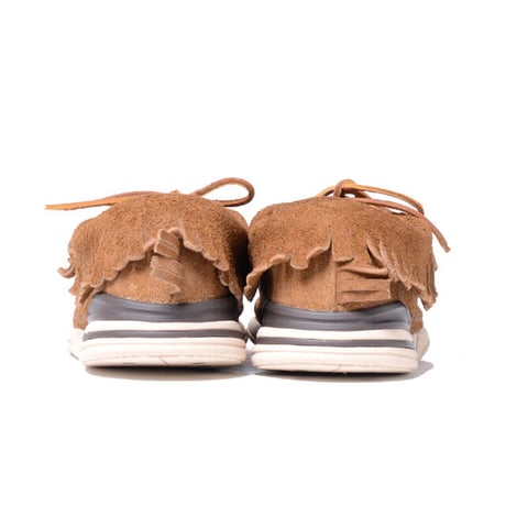 ビズビム visvim マリシートシャーマンフォーク スェード キャメル