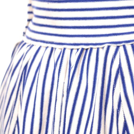 インポートブランド import brand メゾンジェジア MAISON JEJIA フレアー丈スカート コットン ブルーストライプス
