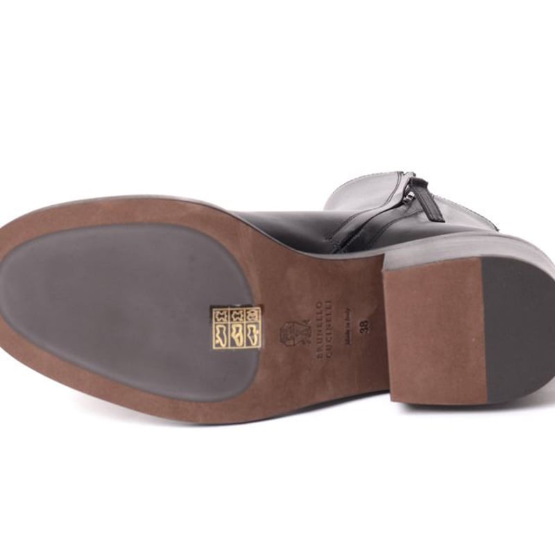 ブルネロクチネリ Brunello Cucinelli モニーレ付きショートブーツ 