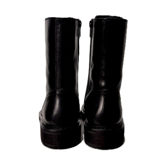 アンドゥムルメステール ann demeulemeester レースアップ編み上げ