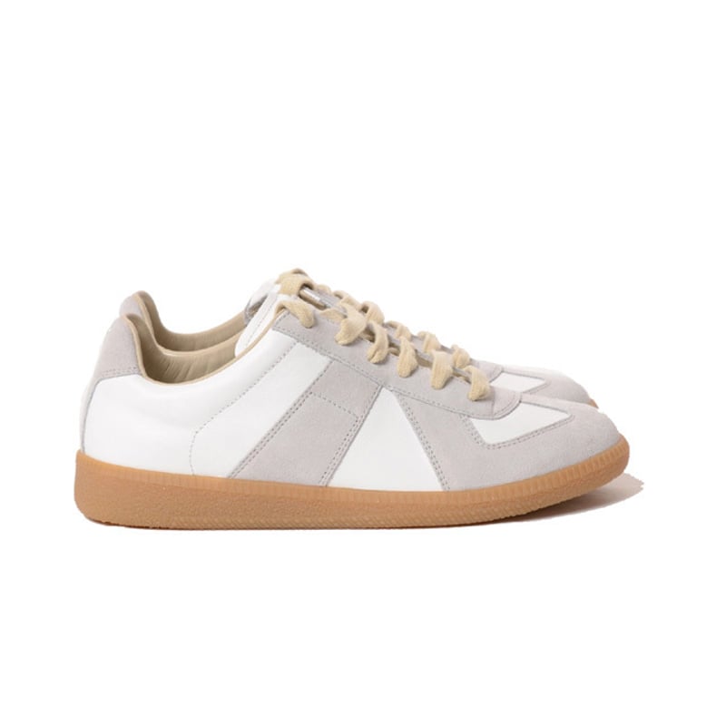 メゾン マルジェラ Maison Margiela レプリカスニーカー 牛革 ホワイト