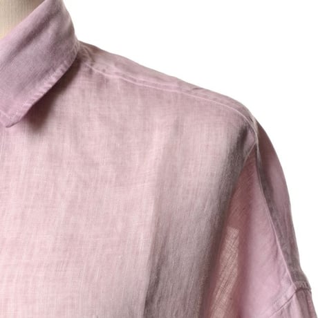 インポートブランド import brand プルマナック PLOUMANAC'H ロングブラウス リネン ライトピンク