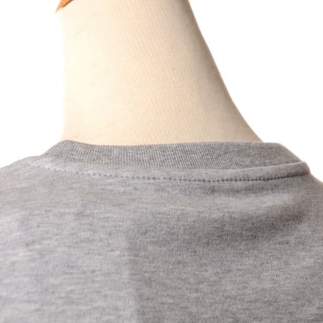 ルシアンペラフィネ Lucien Pellat Finet ８モチーフスカルTシャツ コットン グレー