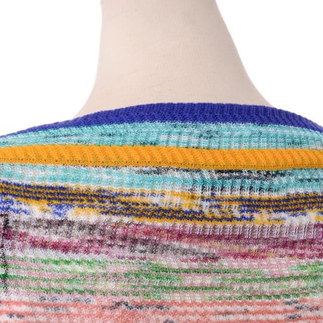 ミッソーニ Missoni ボートネックセーター レーヨン羊毛 ミックス