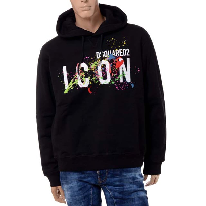 ディースクエアード Dsquared2 アイコンパーカー コットン ディースクエアード Dsquared2 アイコンパーカー コットン