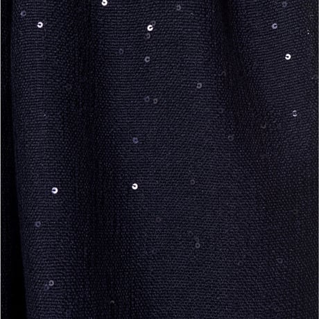 ブルネロクチネリ Brunello Cucinelli スパンコールストール カシミアシルク ダークネイビー