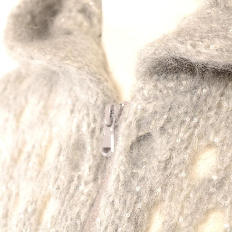 ブルネロクチネリ Brunello Cucinelli フード付きカーディガン モヘア