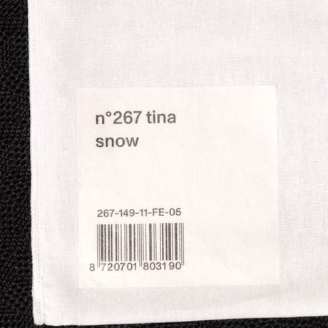 エクストリームカシミヤ extreme cashmere x n°267 tina 半袖カットソー コットンカシミヤ オフホワイト 正規取扱
