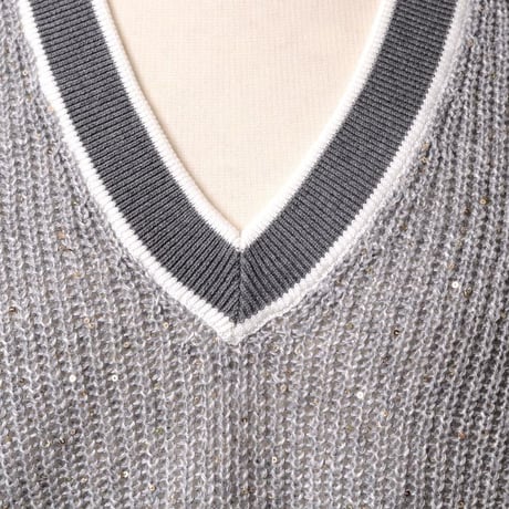ブルネロクチネリ Brunello Cucinelli イングリッシュベスト リネンなど グレー