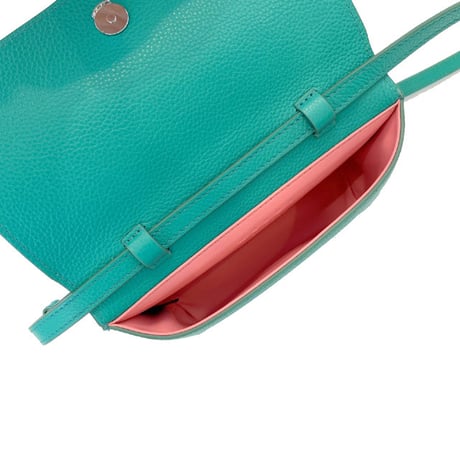マルニ Marni ショルダーレザーバッグ 牛革羊革 グリーン