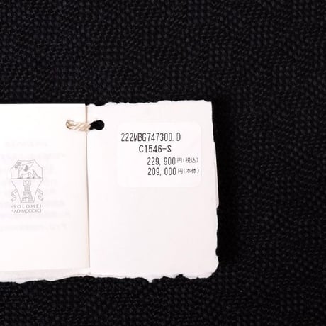 ブルネロクチネリ Brunello Cucinelli ラメ糸ケーブルニットセーター ラメ糸 テラコッタ