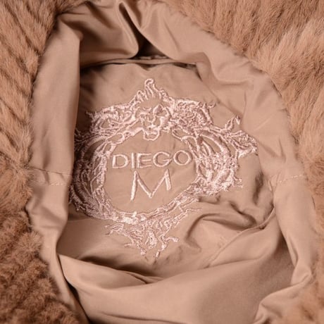 インポートブランド import brand ディエゴエム DIEGO M 帽子 ハット リアルファー キャメル